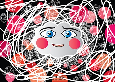 Dessin écrabouillage petite enfance