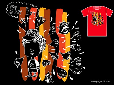 Dessin pour t-shirt (projet)