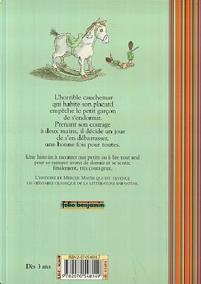Il y a un cauchemar dans mon placard, couverture du livre