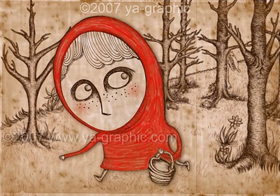 Illustration du Petit Chaperon Rouge