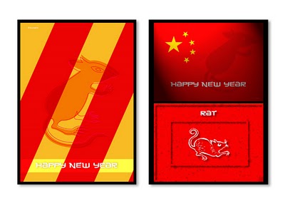 Des cartes de vœux pour le nouvel an chinois !