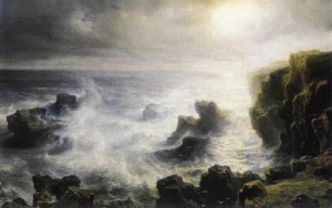 Tempête sur les côtes de Belle-Ile - Quimper, Musée des Beaux-Arts