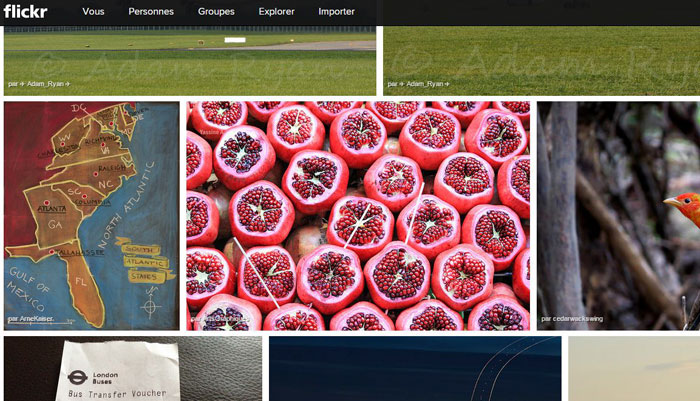 Ma photo dans Explorer de Flickr