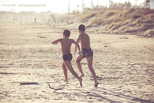 Course sur la plage de Cavaou (Fos-sur-Mer)